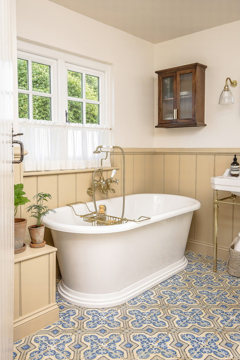 Pamplona Azul Patterned Porcelain Tiles