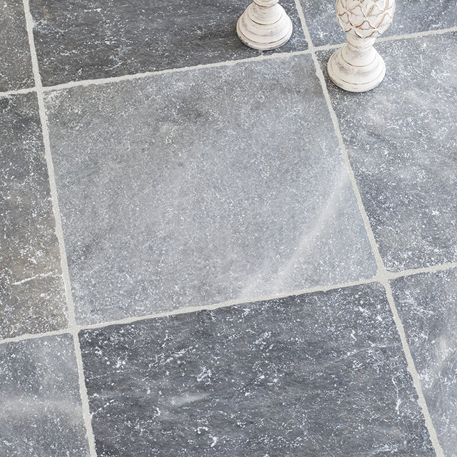 Parisian Grey Tumbled Marble Tiles