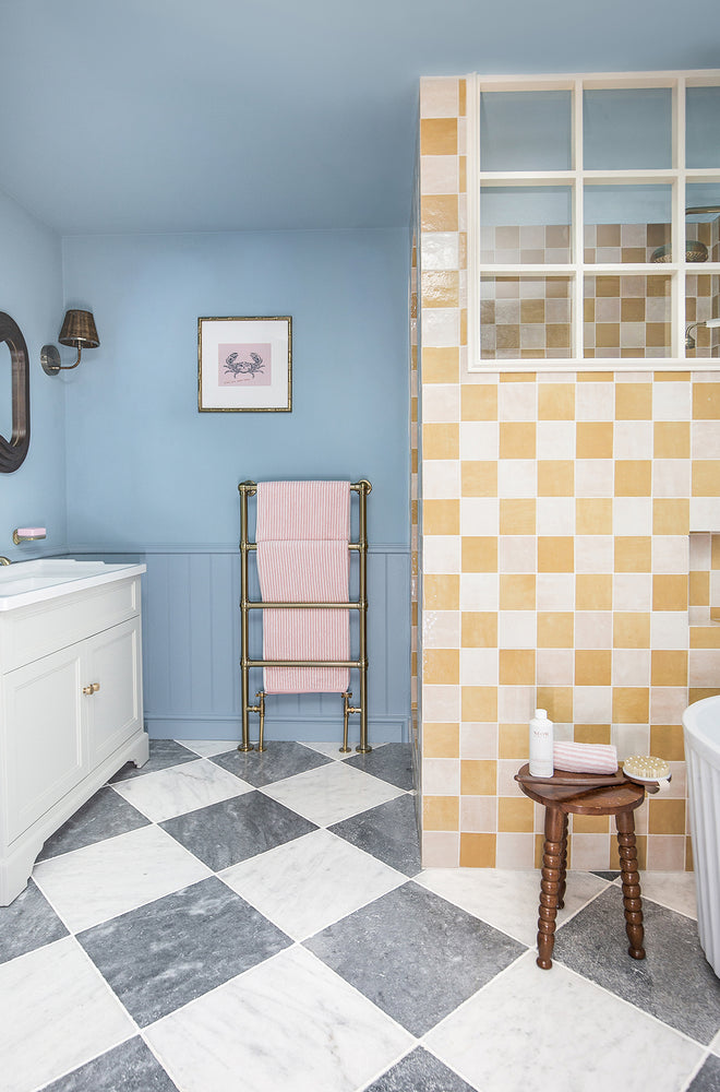 Parisian Grey Tumbled Marble Tiles