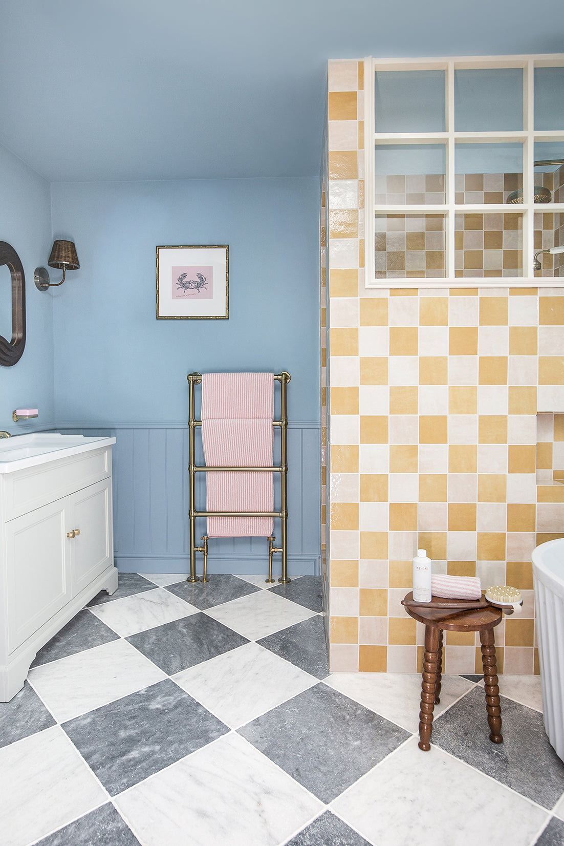 Parisian Grey Tumbled Marble Tiles