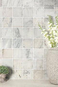 Parisian White Tumbled Marble Tiles