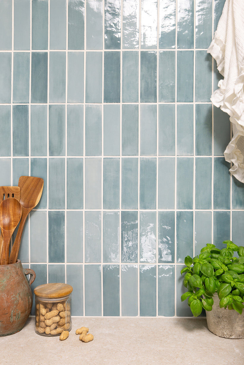 Pastello® Cornflower Gloss Metro Tiles