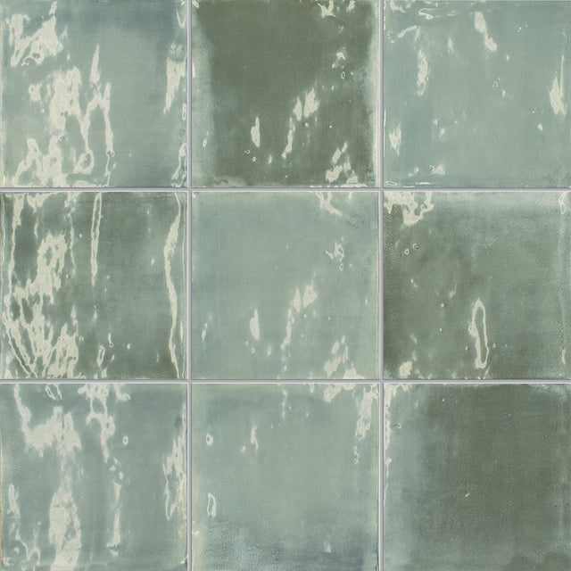 Pastello® Pistachio Gloss Square Tiles