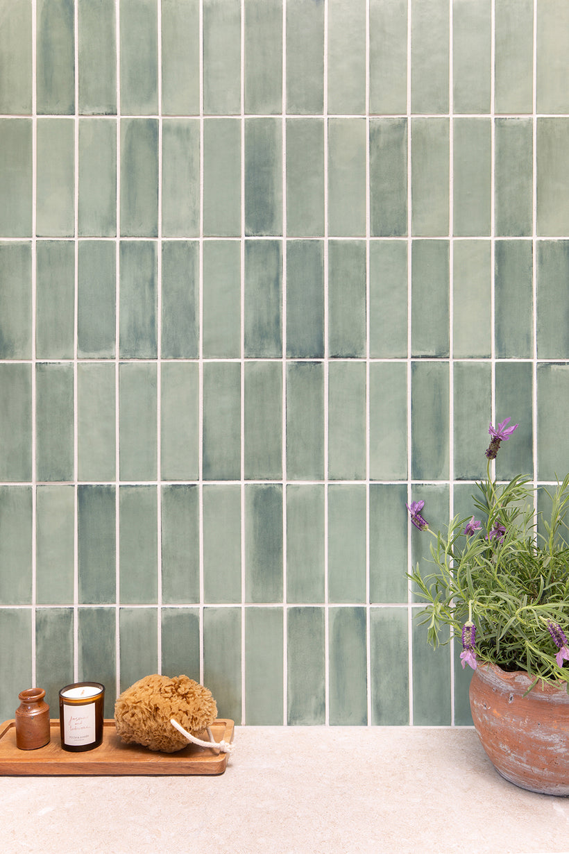 Pastello® Pistachio Matt Metro Tiles