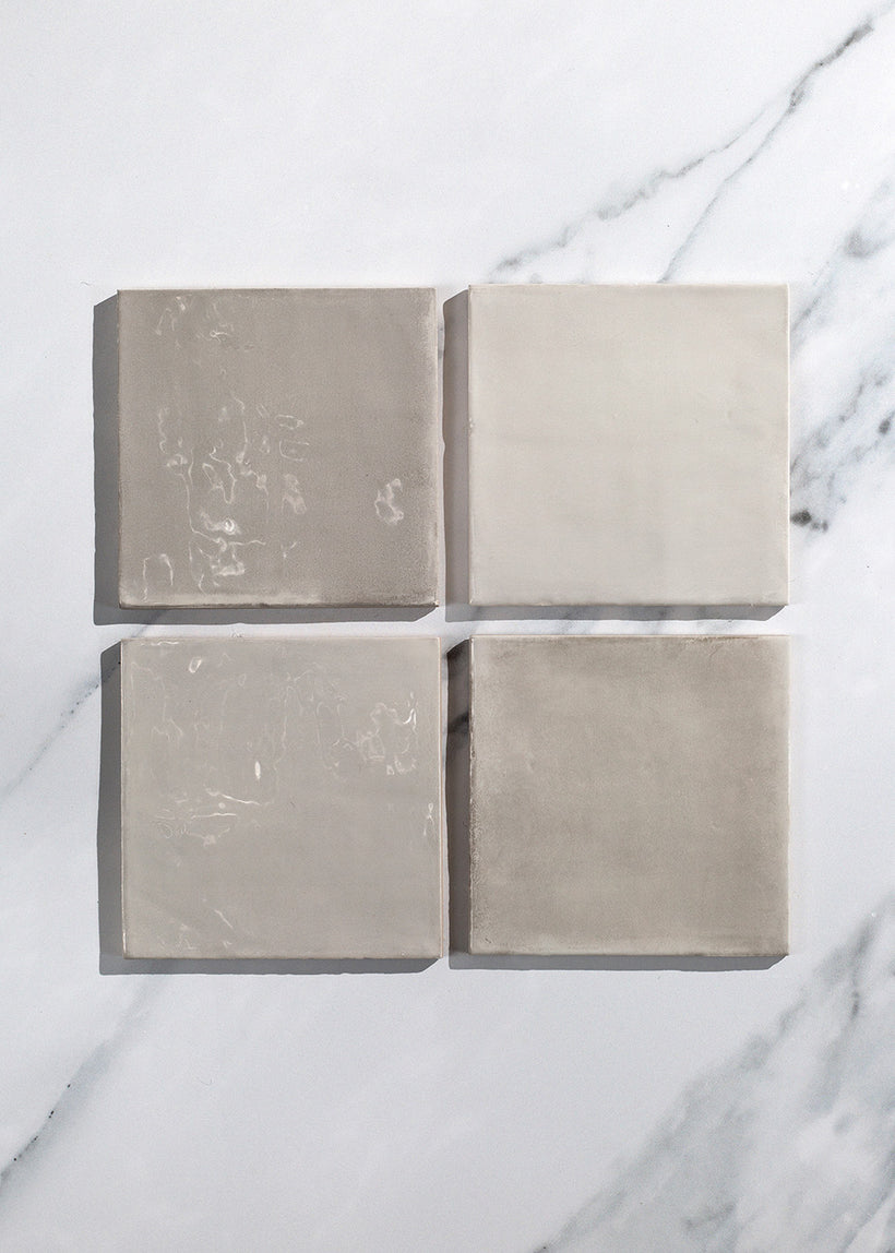 Pastello® Seashell Gloss Square Tiles