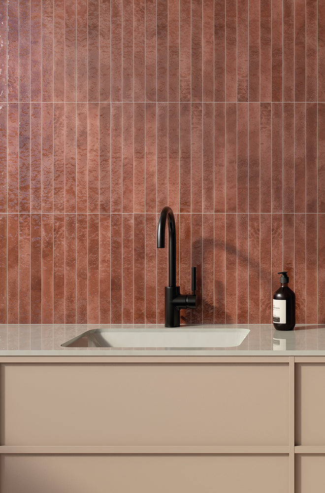 Patina Ruby Gloss Metro Tiles