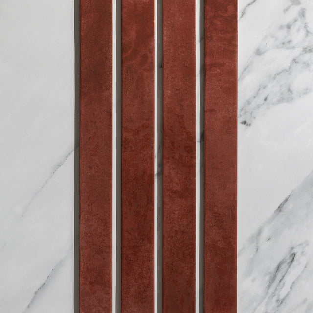 Patina Ruby Gloss Metro Tiles