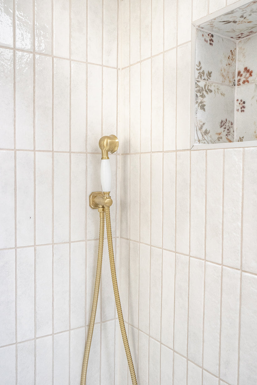 Pigment Enamel White Metro Tiles