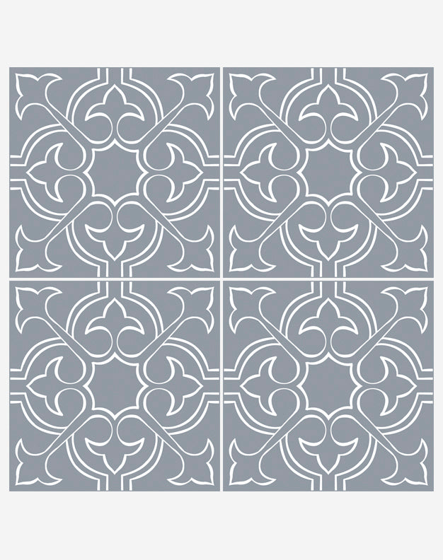 Porto Pastel Blue Decorative Porcelain Tiles