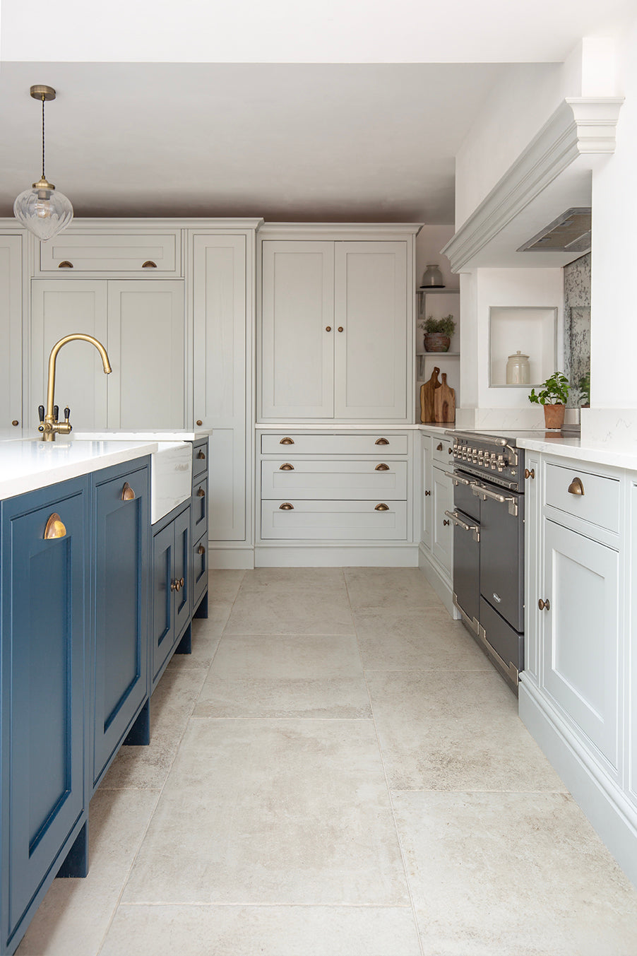 Provence Crema Stone Effect Porcelain Tiles