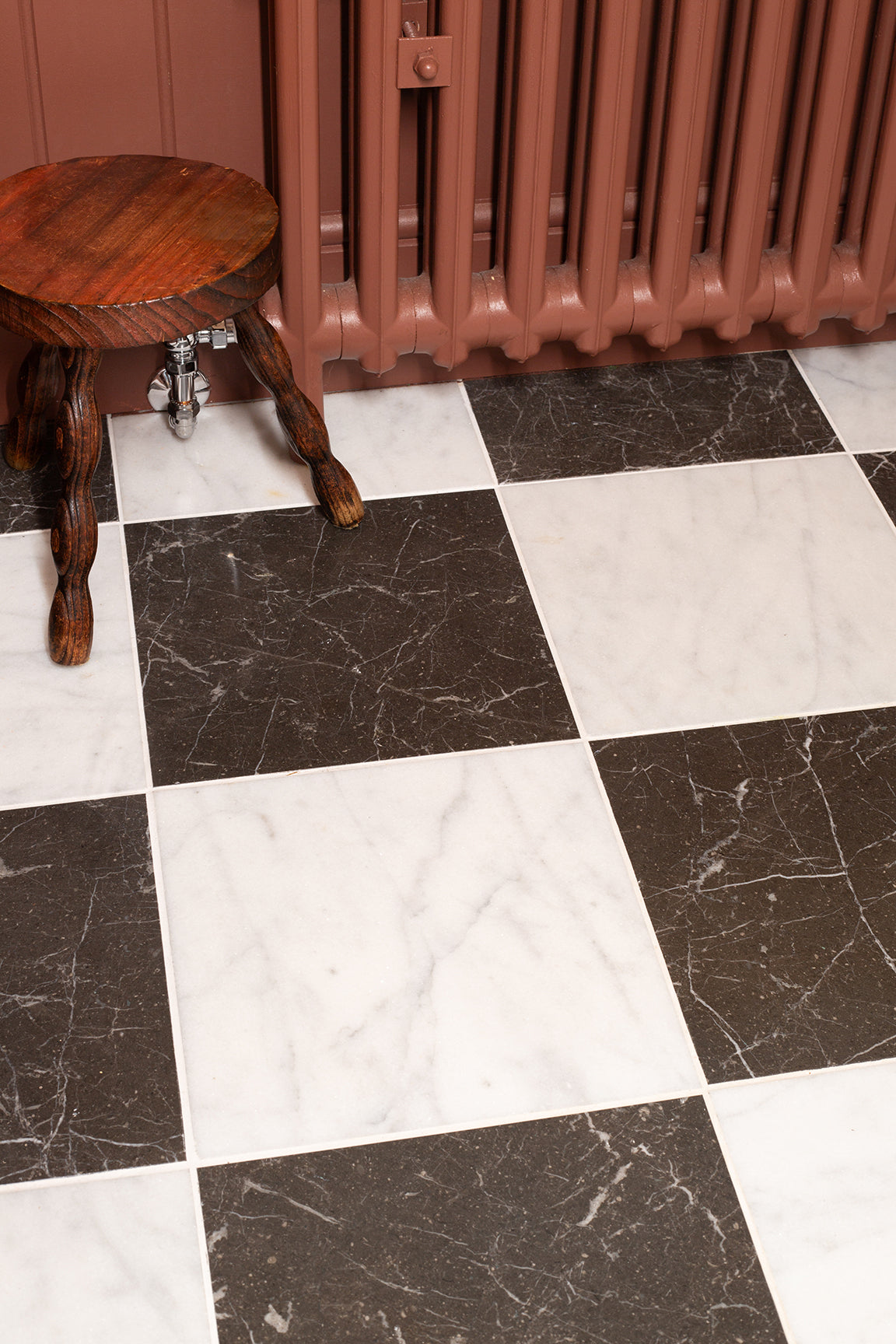 Riviera Black Honed Marble Tiles