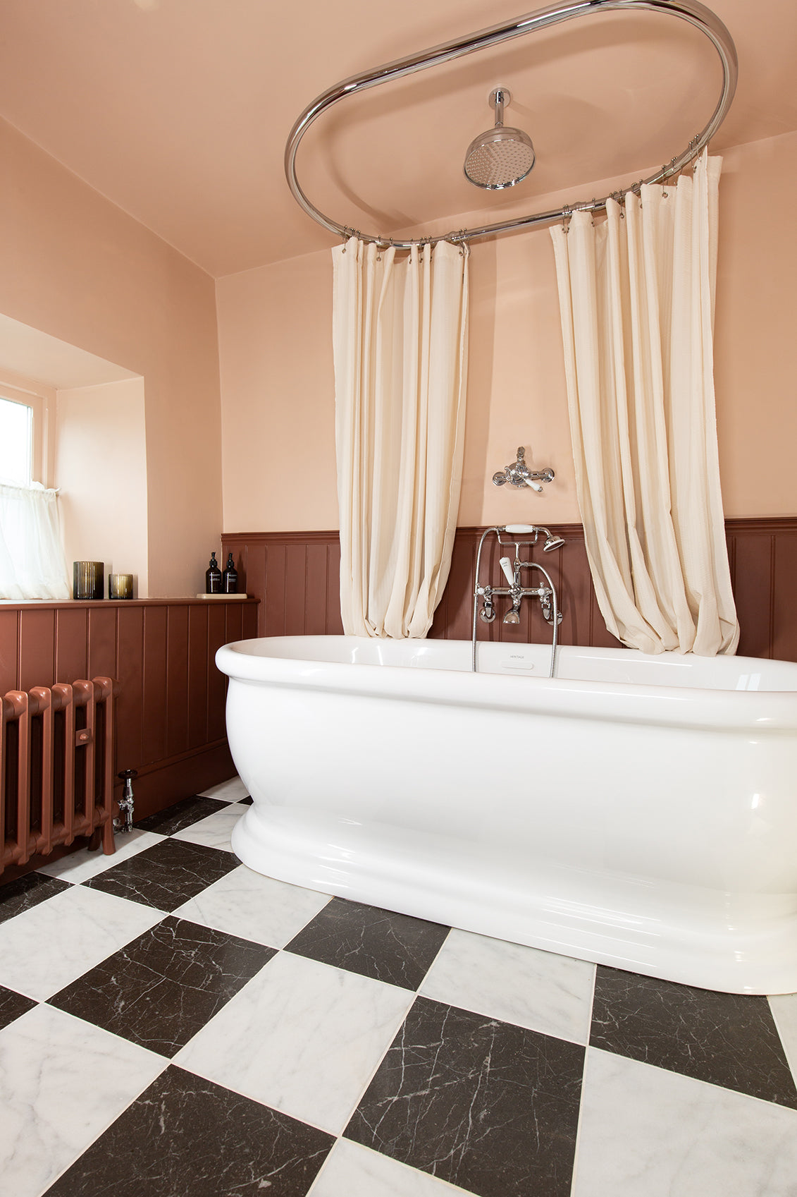 Riviera White Honed Marble Tiles