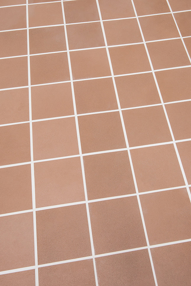 Rosamund Clay Concrete Effect Porcelain Victorian Tiles