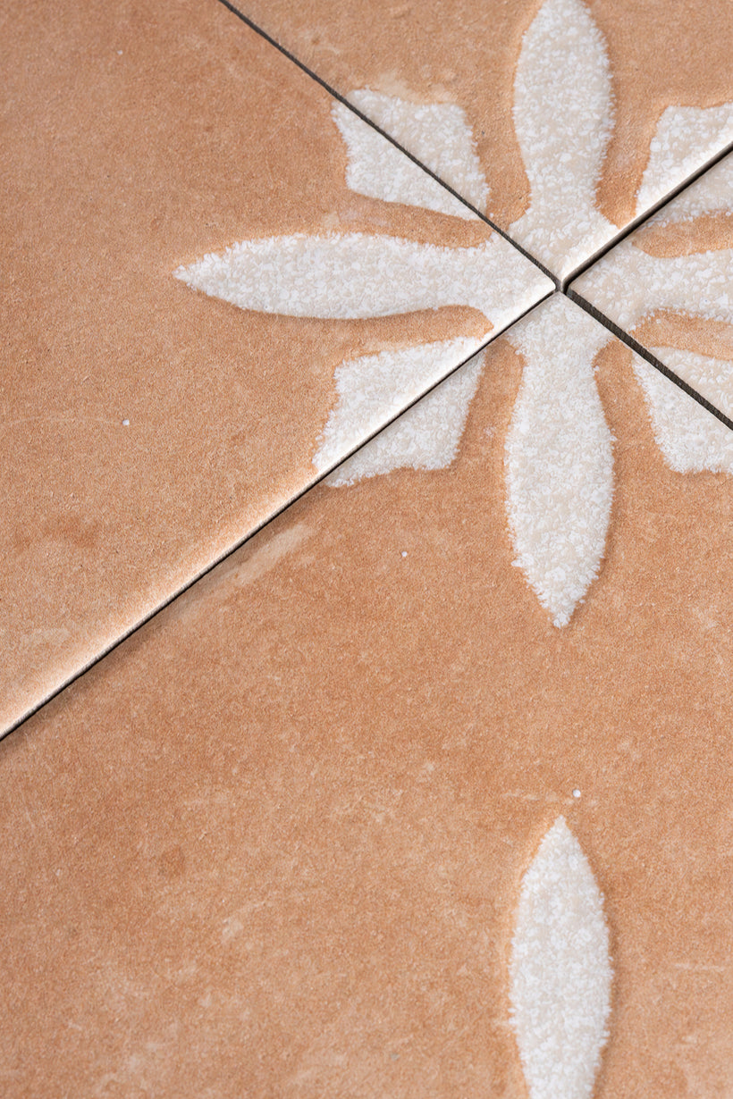 Salamanca Cotto Decor Square Terracotta Effect Tiles