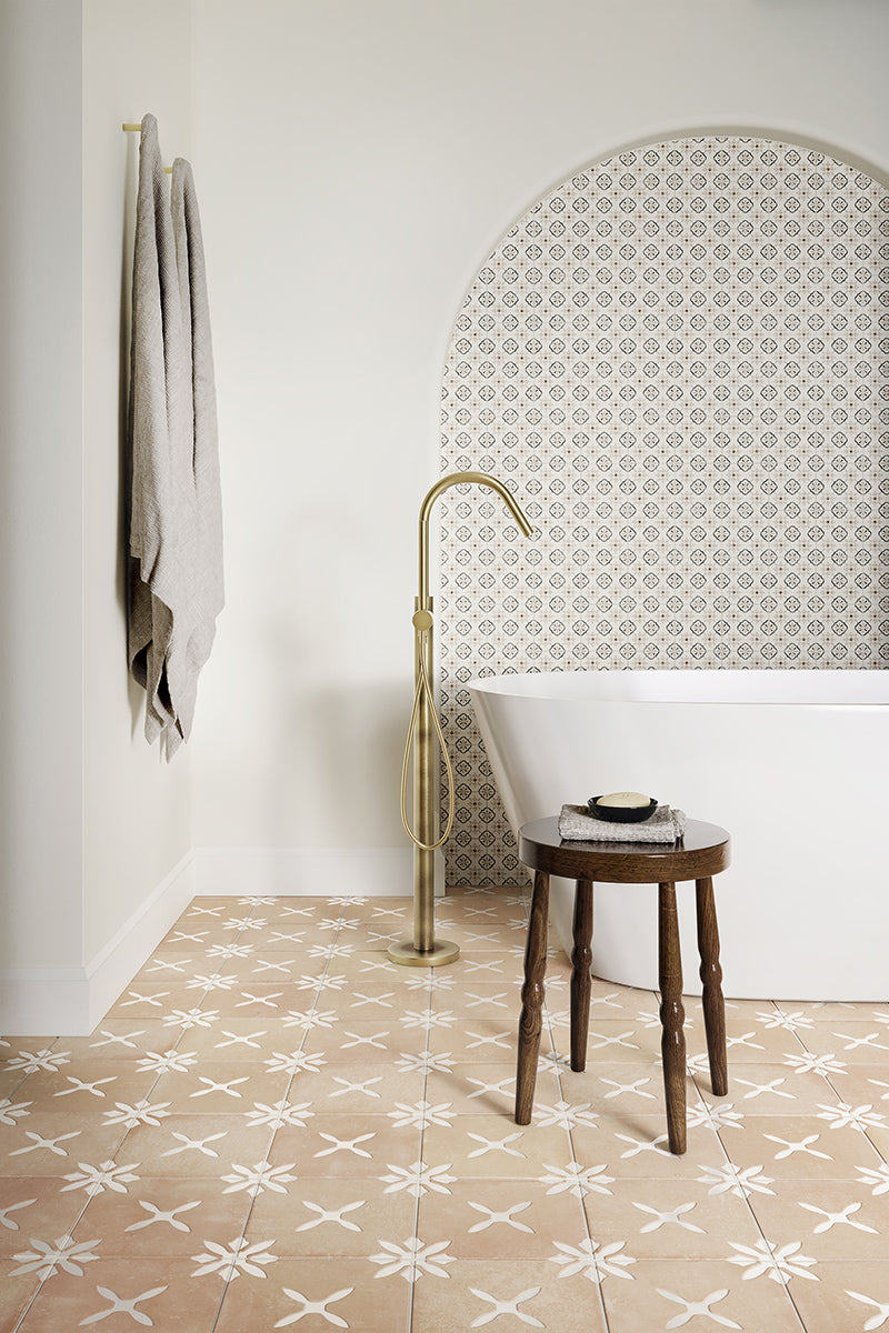 Salamanca Sand Decor Square Terracotta Effect Tiles | Quorn Stone