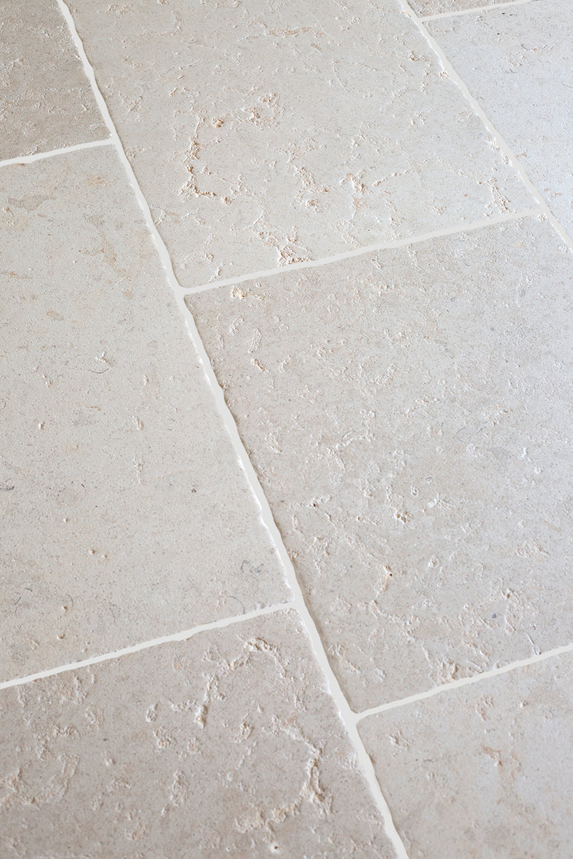 San Lorenzo Crema Aged Limestone Tiles