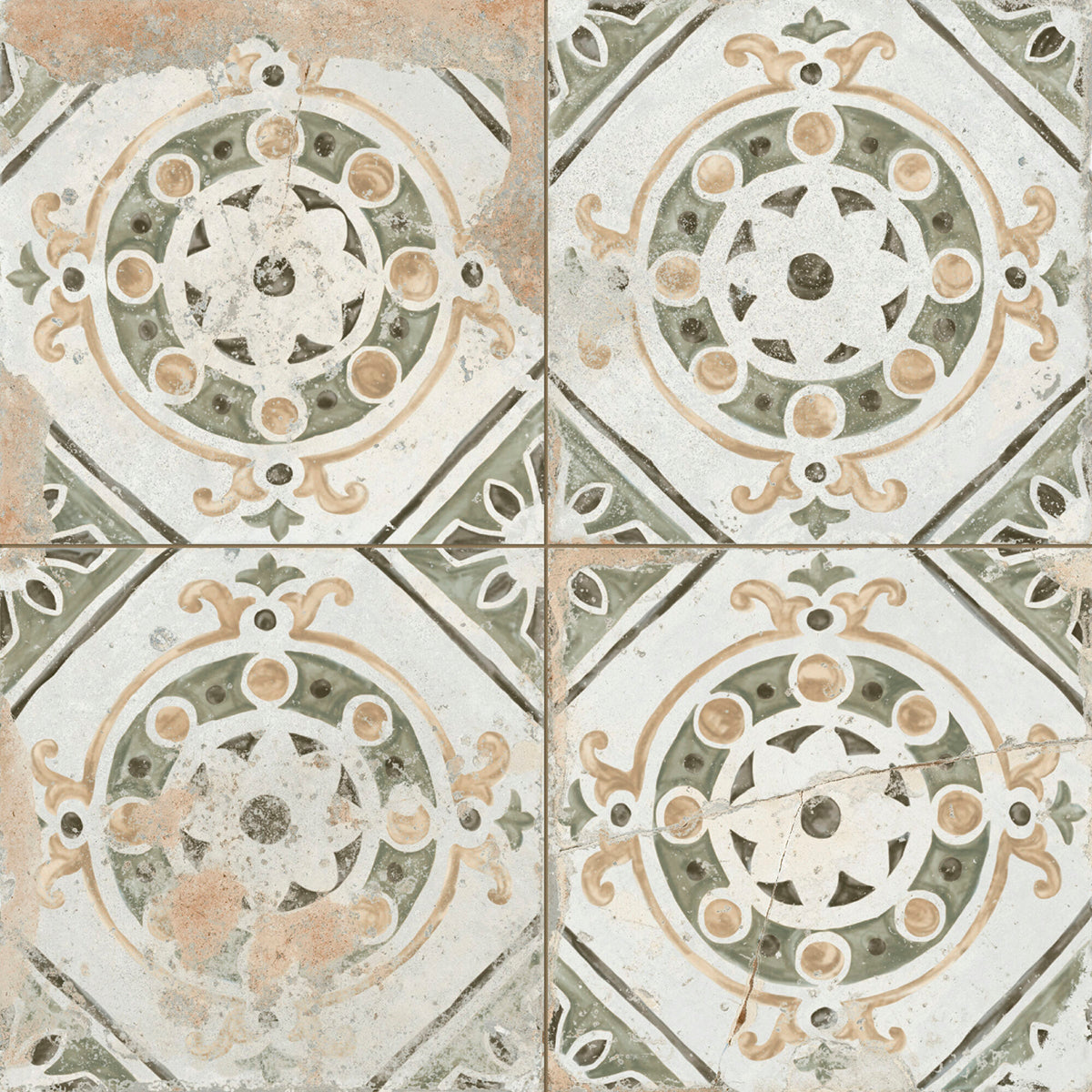 Santa Fe Patterned Ceramic Tiles