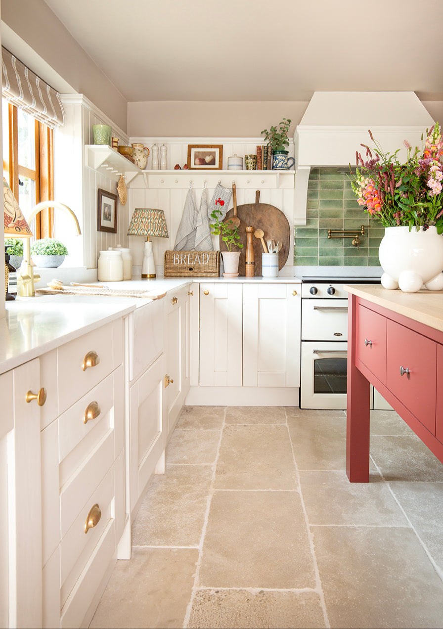 Sorrento® Aged Tumbled Limestone Tiles