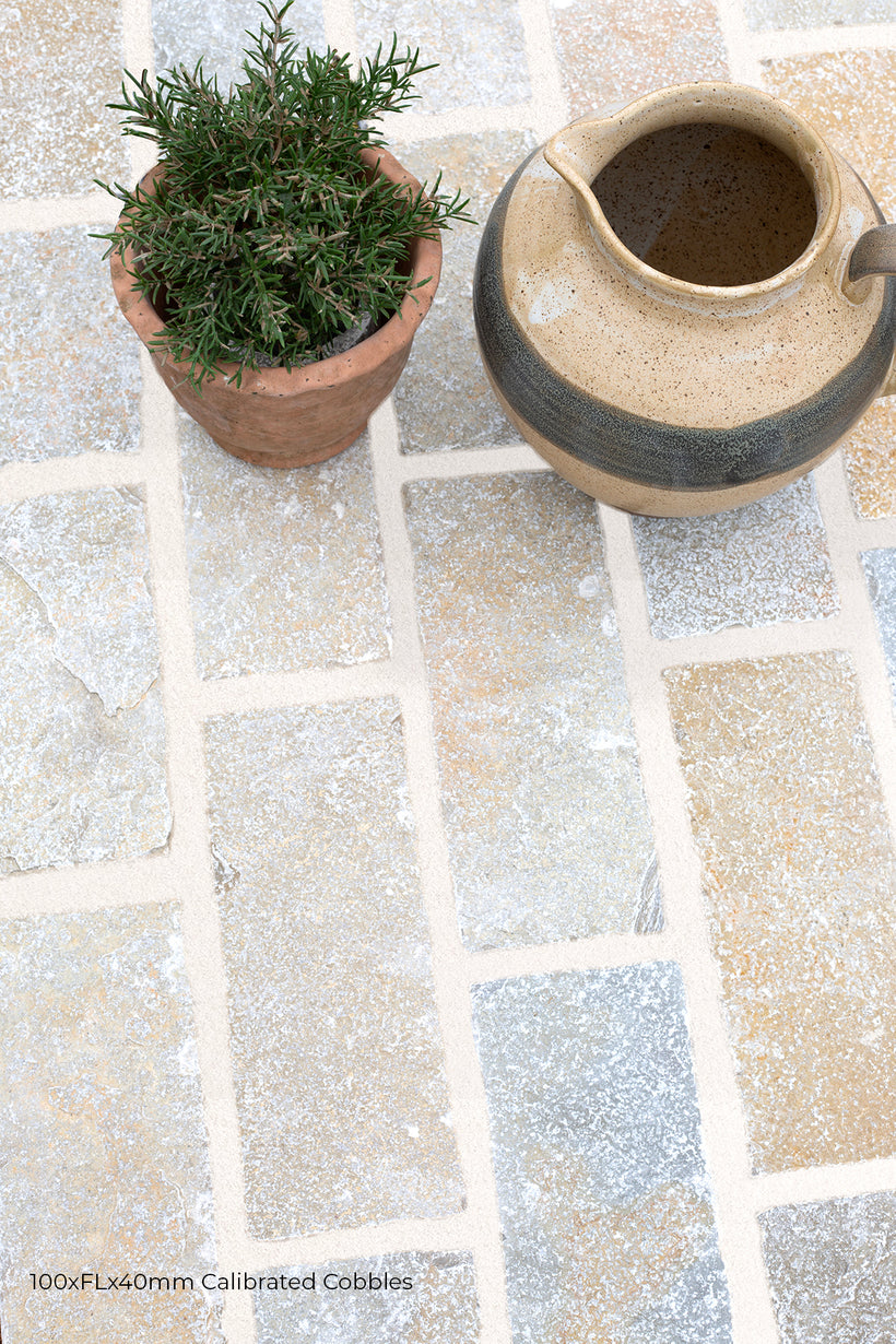 Southwell Tumbled Limestone Cobbles