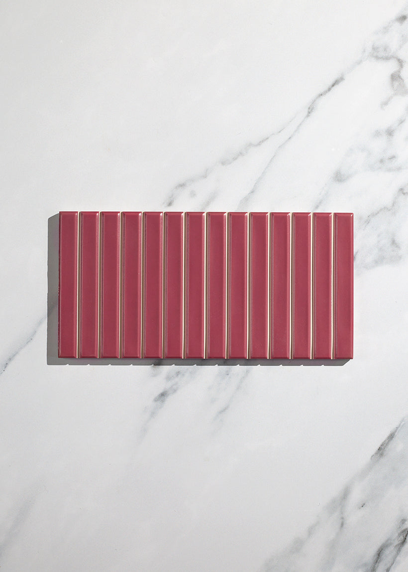 Job Lot 7.008m2 - Sundae Cherry Metro Tiles