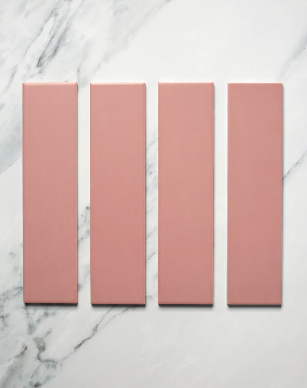 Job Lot 8.296m2 - Sundae Strawberry Metro Tiles