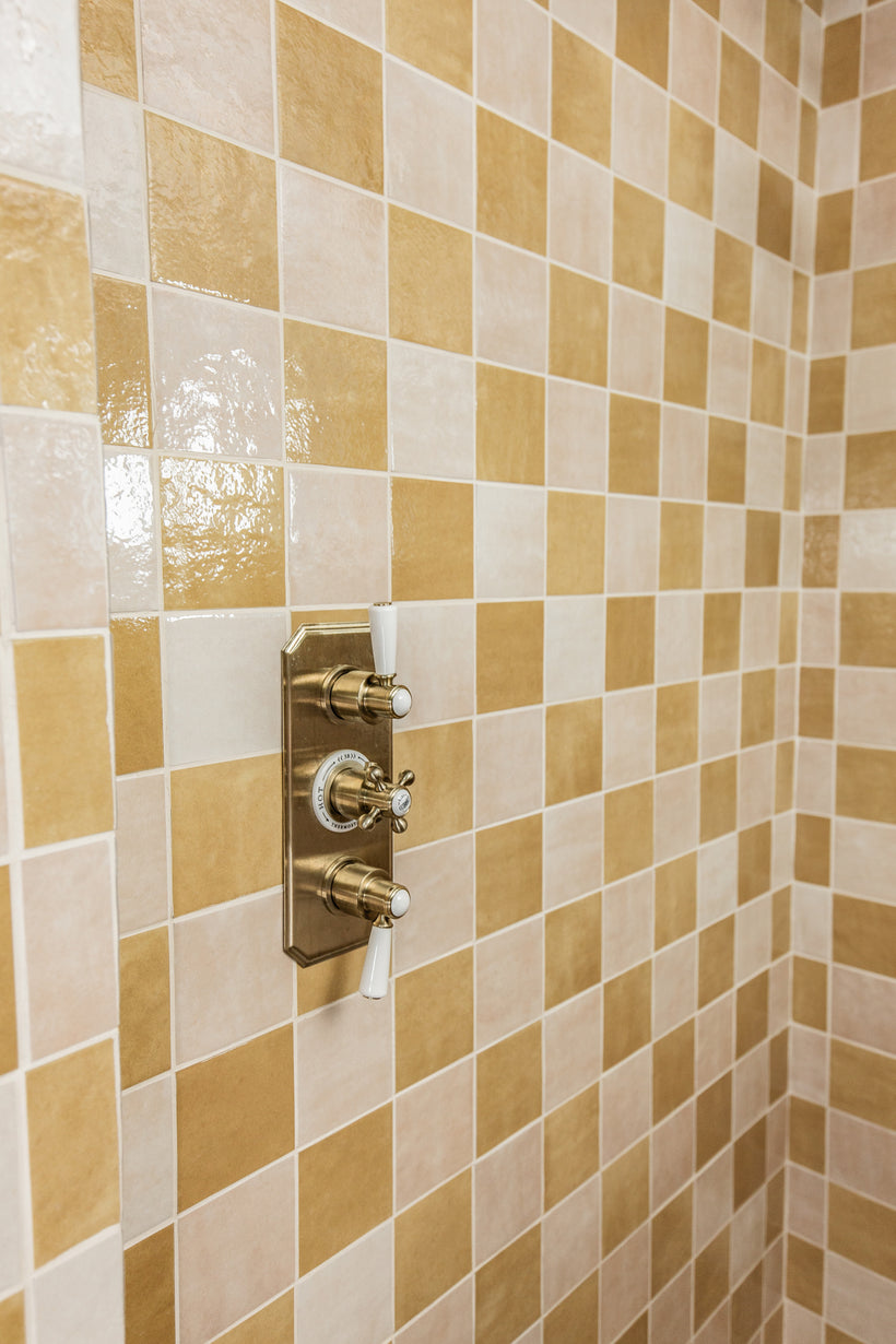 Tangier Muted Yellow Gloss Decorative Tiles