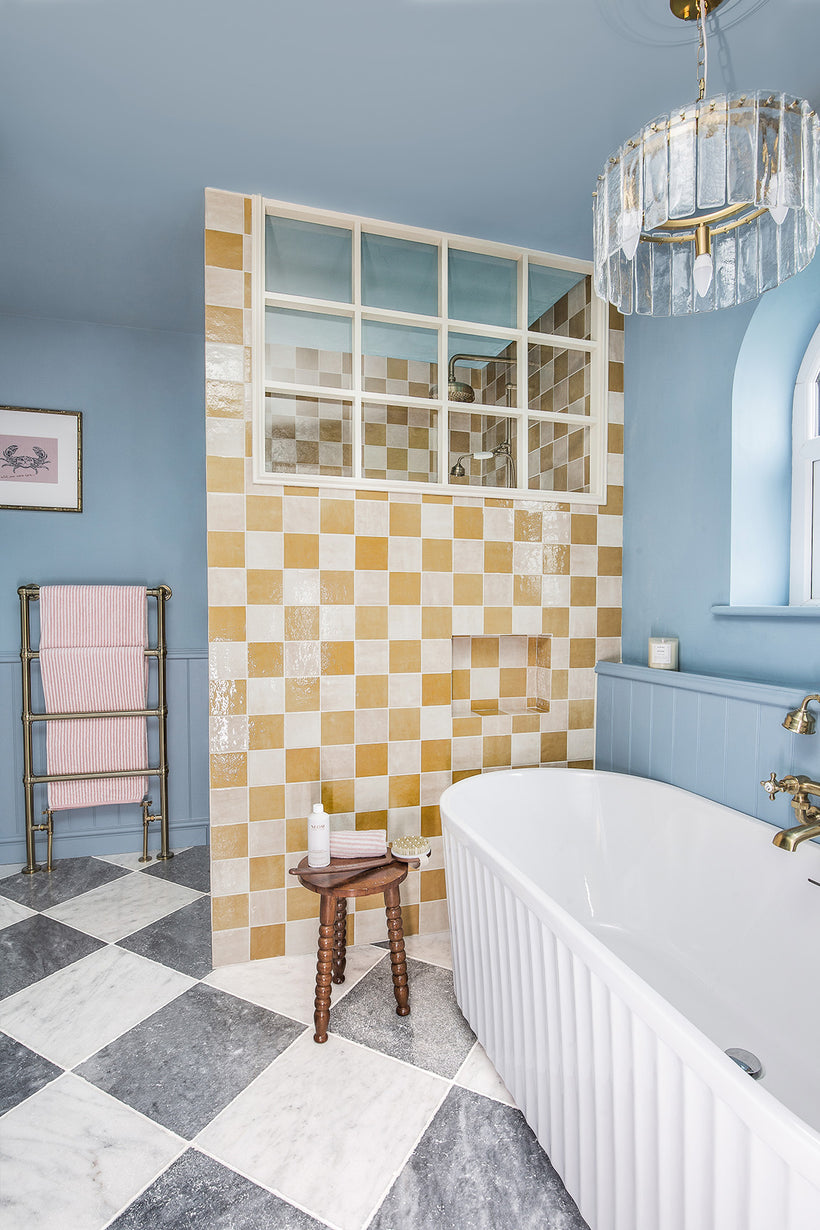 Tangier Muted Yellow Gloss Decorative Tiles