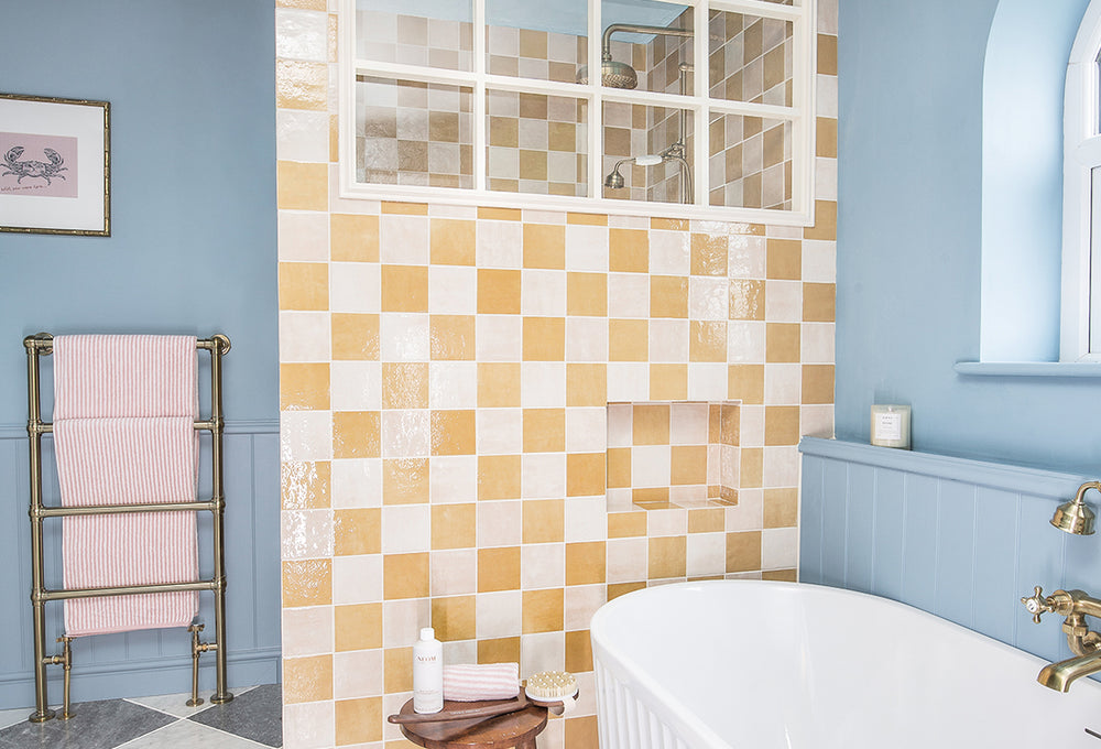 Parisian White Tumbled Marble Tiles