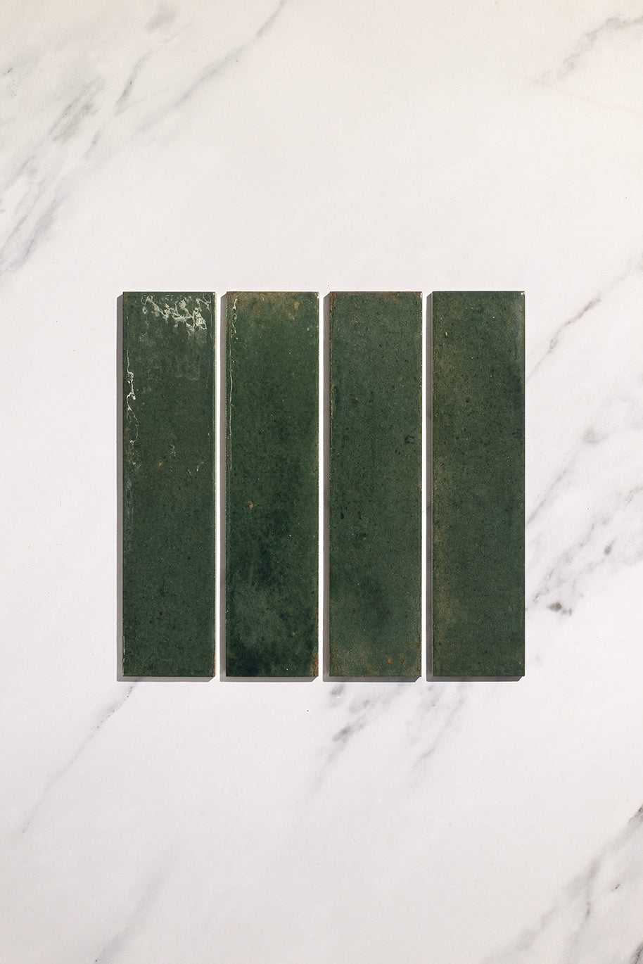 Tanza Green Gloss Metro Tiles