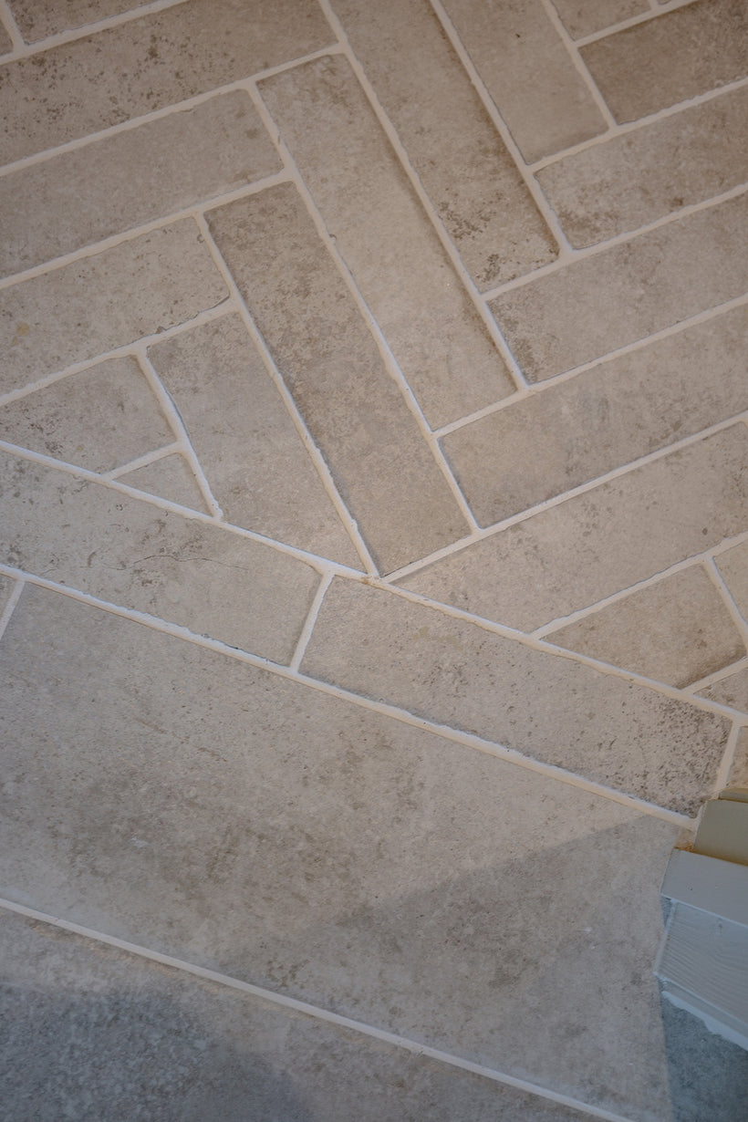 Bayonne Light Rustique Porcelain Brick Tiles