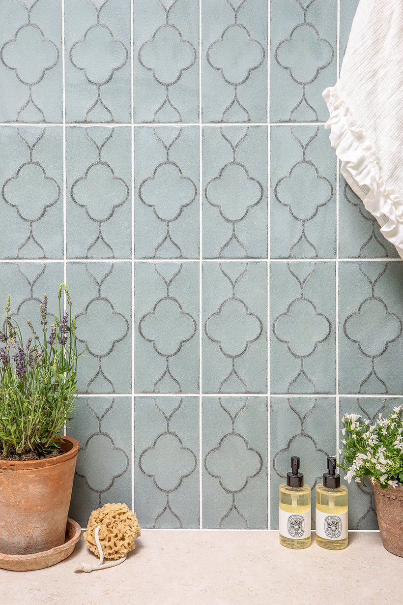 Trixie Clover Sky Decorative Porcelain Tiles