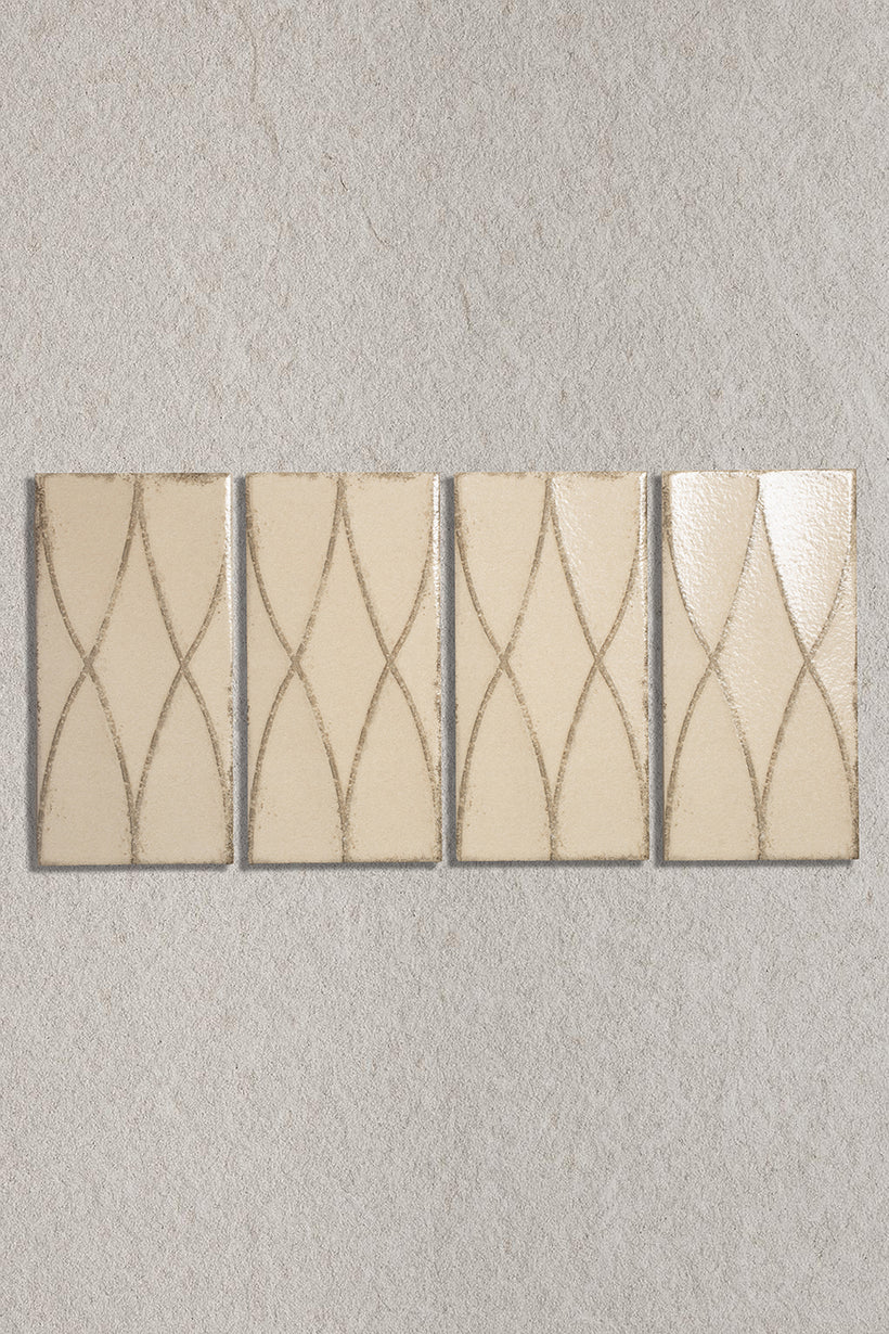 Trixie Weave Fawn Decorative Porcelain Tiles