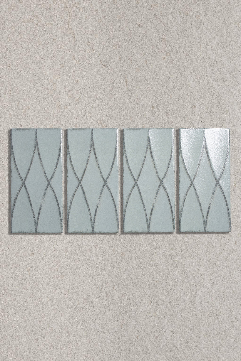 Trixie Weave Sky Decorative Porcelain Tiles