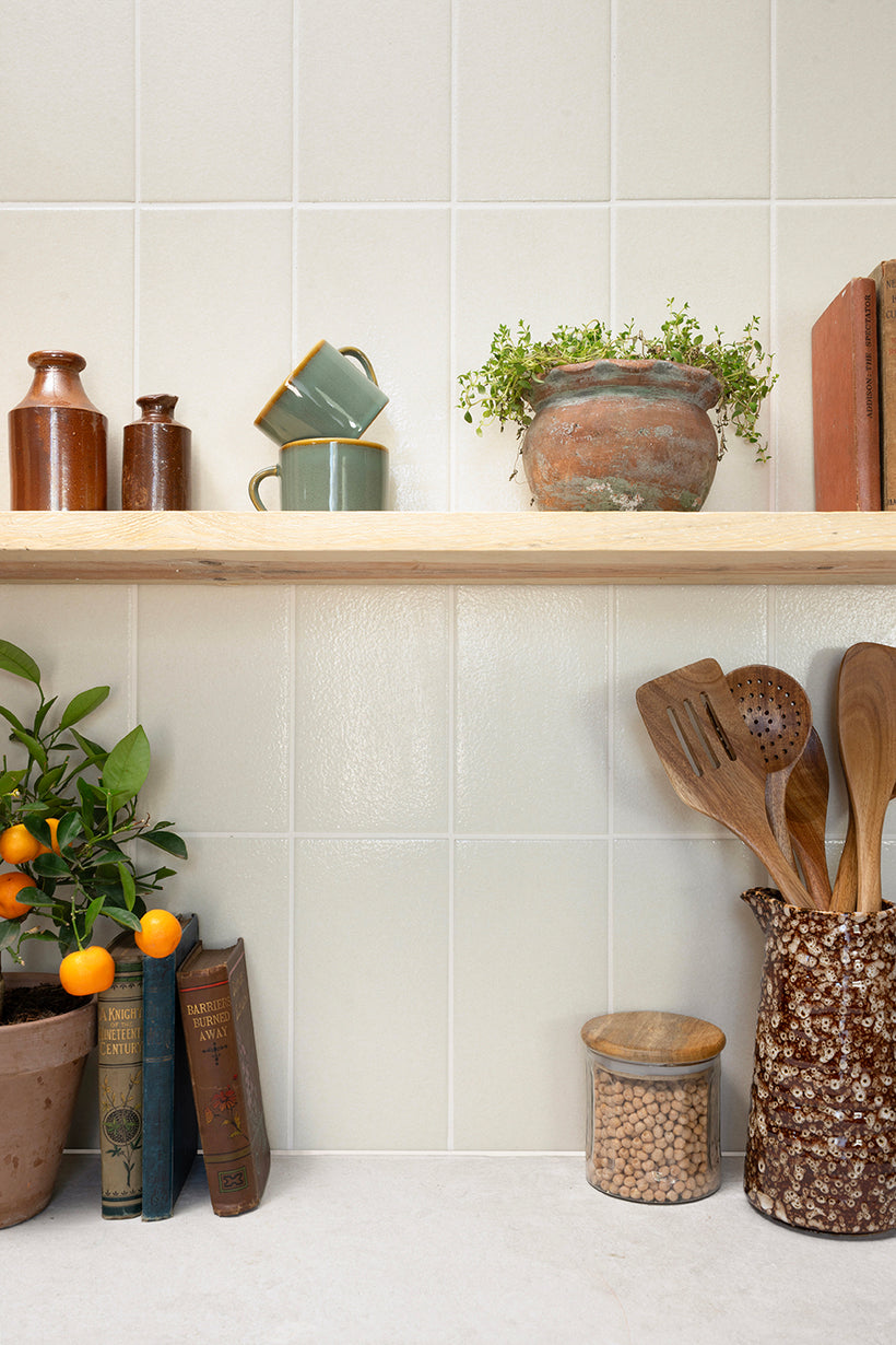 Trixie Vanilla Decorative Porcelain Tiles