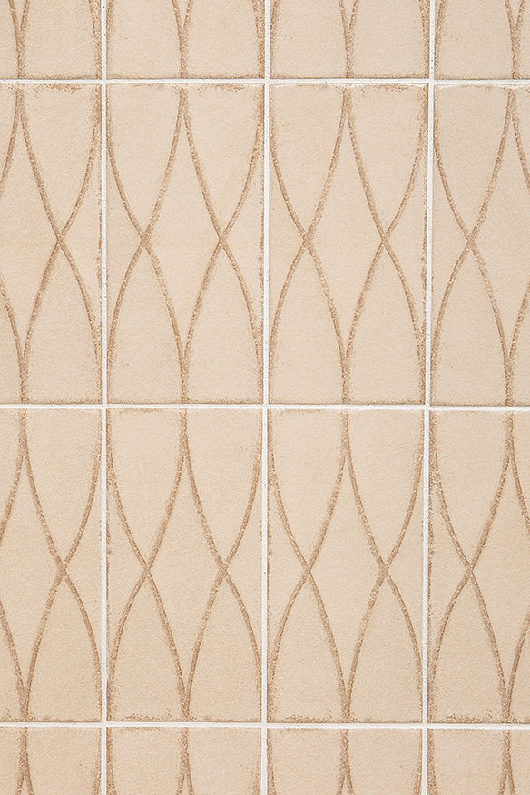 Trixie Weave Blush Decorative Porcelain Tile