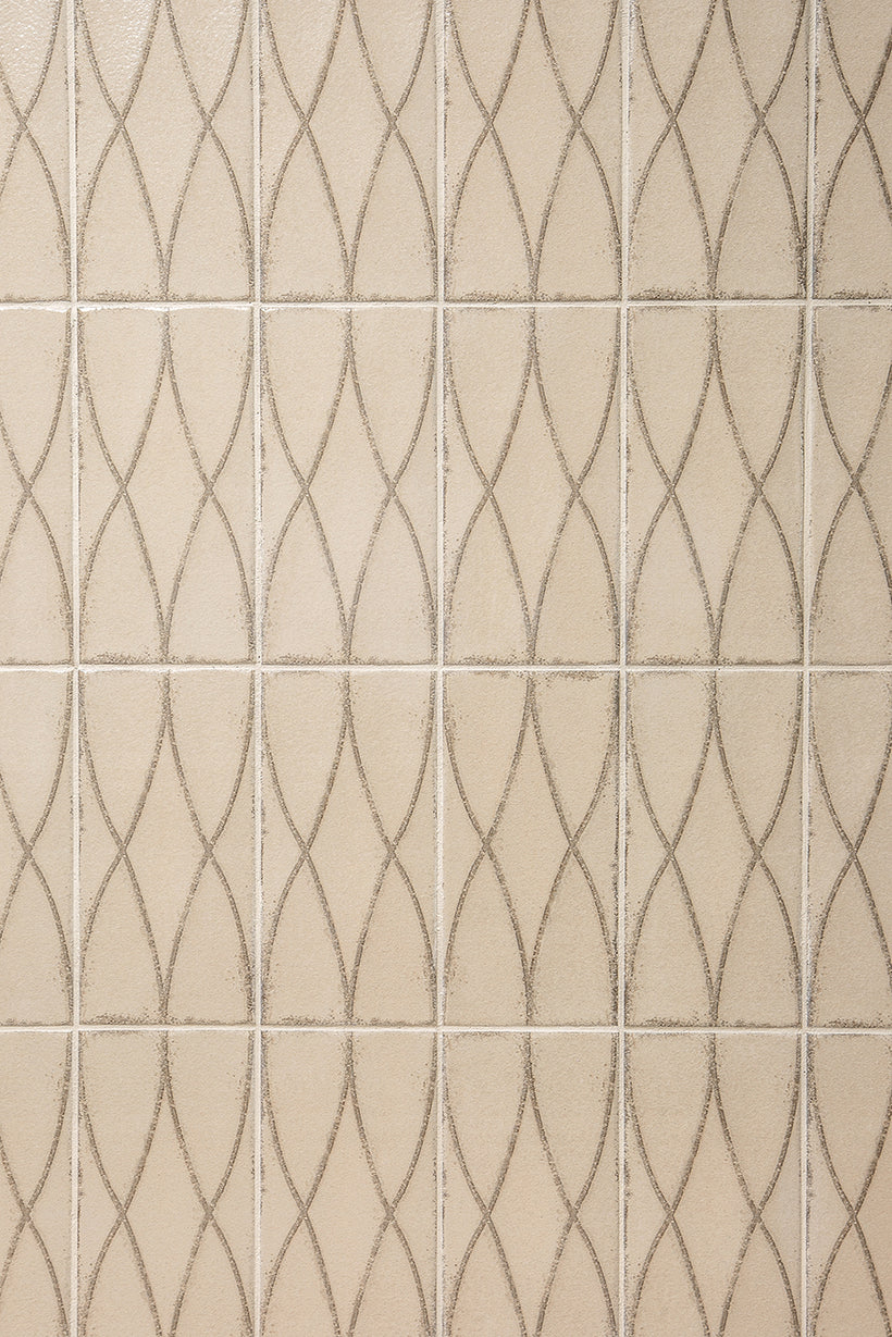 Trixie Weave Fawn Decorative Porcelain Tiles