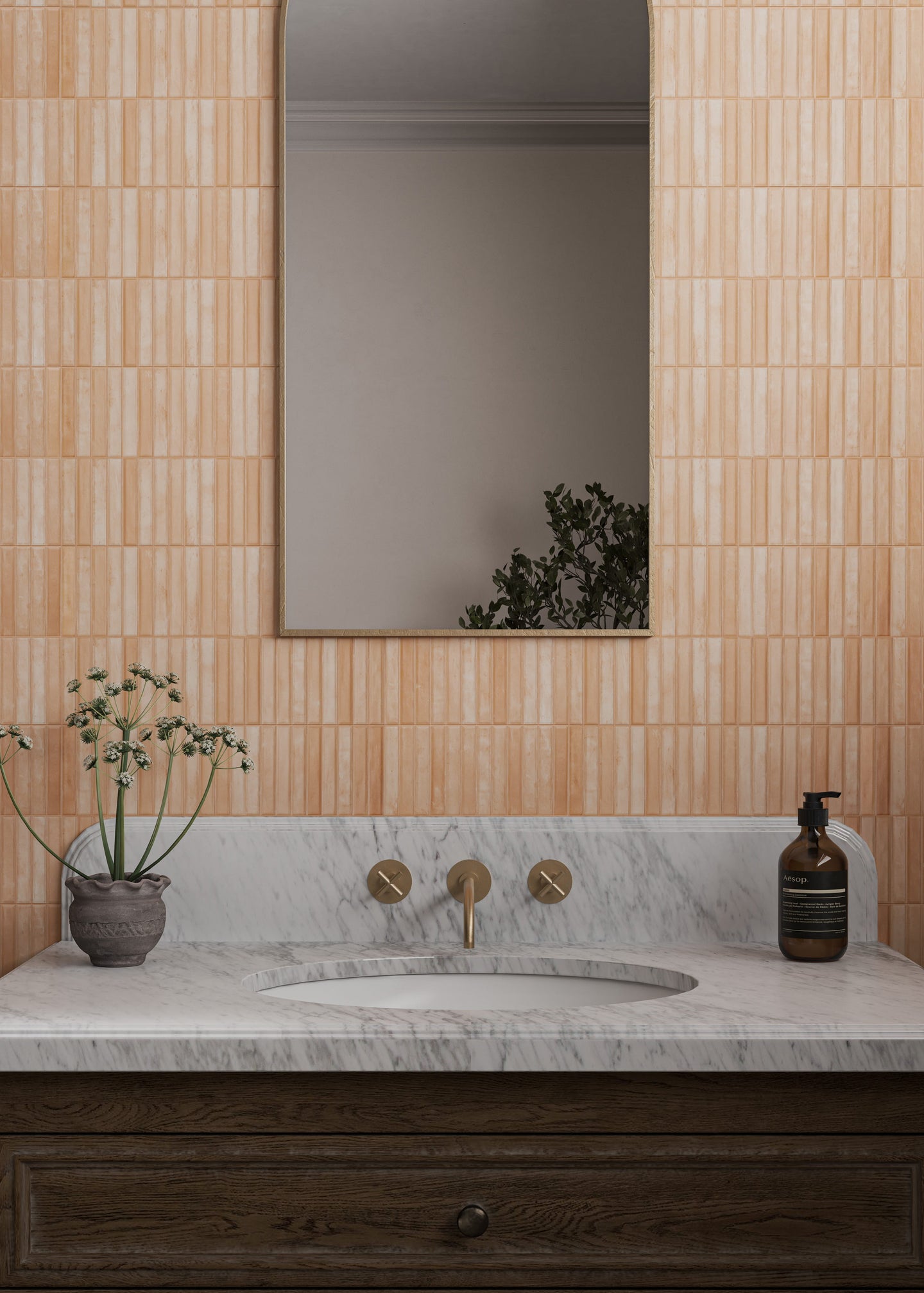 Umber Sand Terracotta Effect Tiles