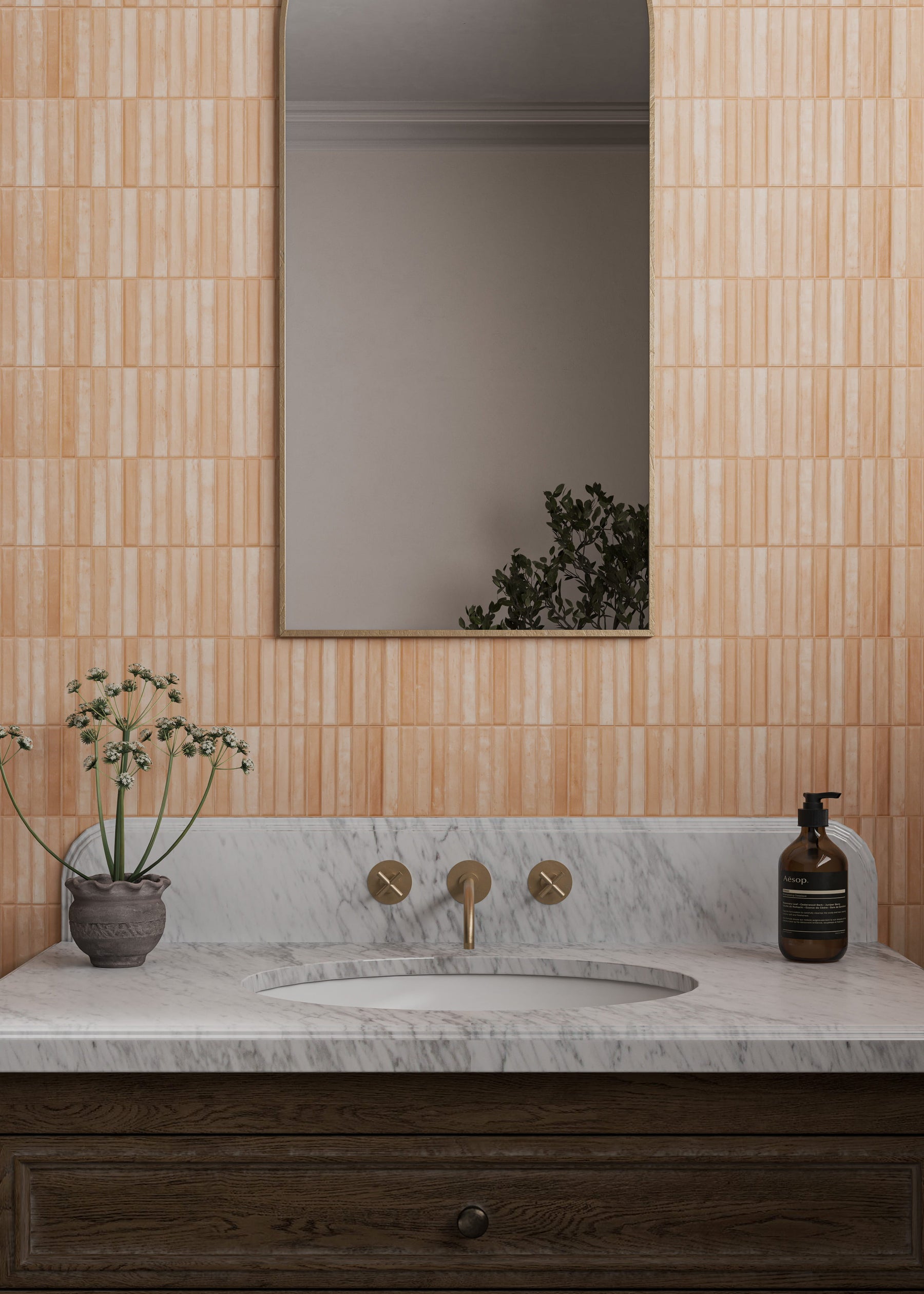 Umber Sand Terracotta Effect Tiles