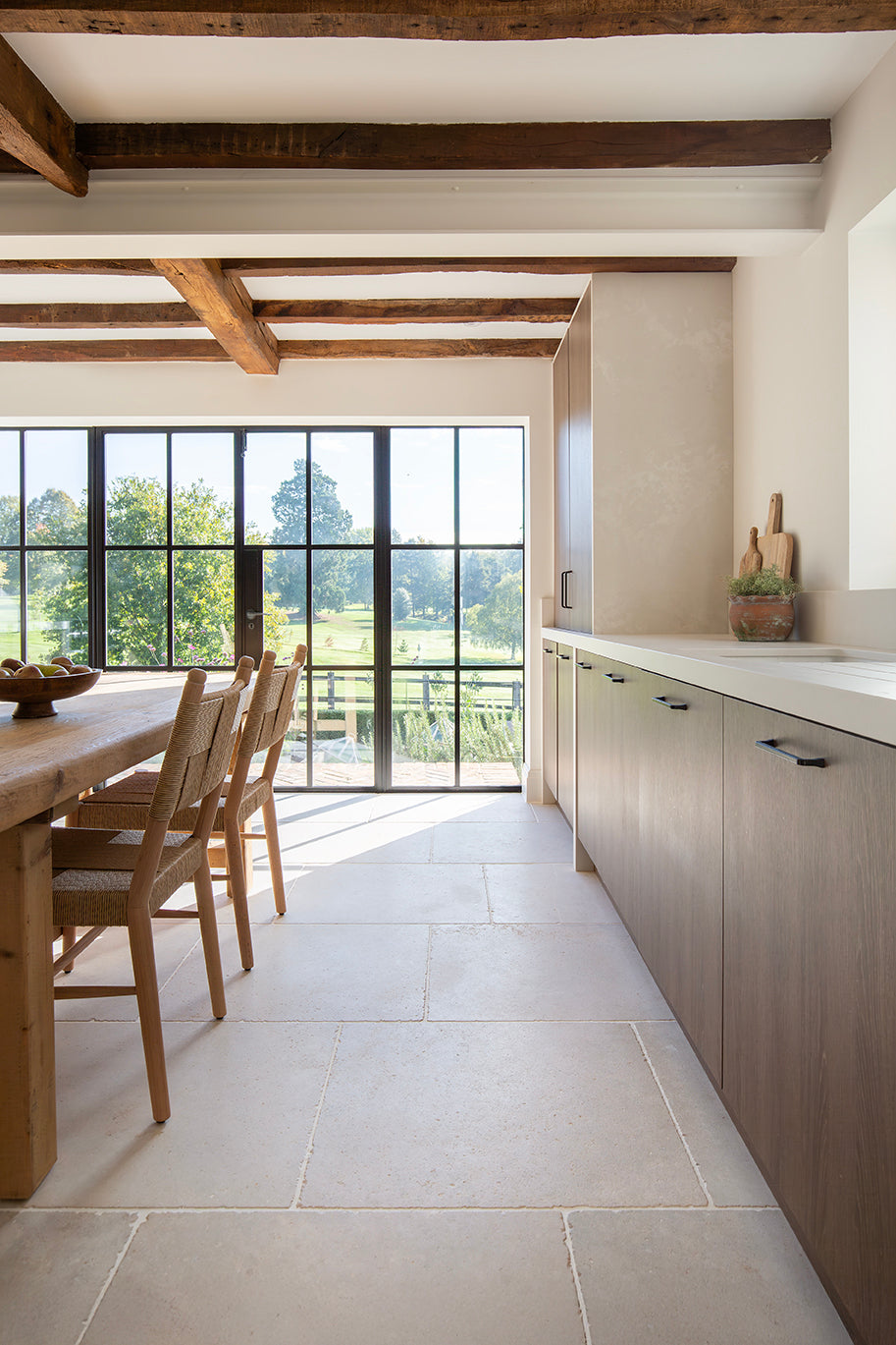 Versailles Softly Aged Limestone Tiles