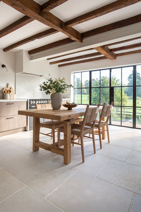 Versailles Softly Aged Limestone Tiles