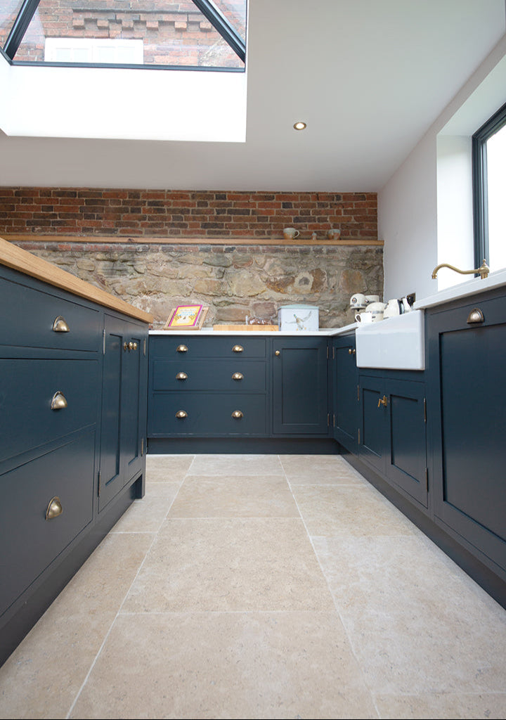 Dijon Tumbled Limestone Tiles