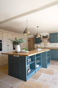    Bayeux-Beige-Limestone-Flooring-Country-Kitchen-Tiles