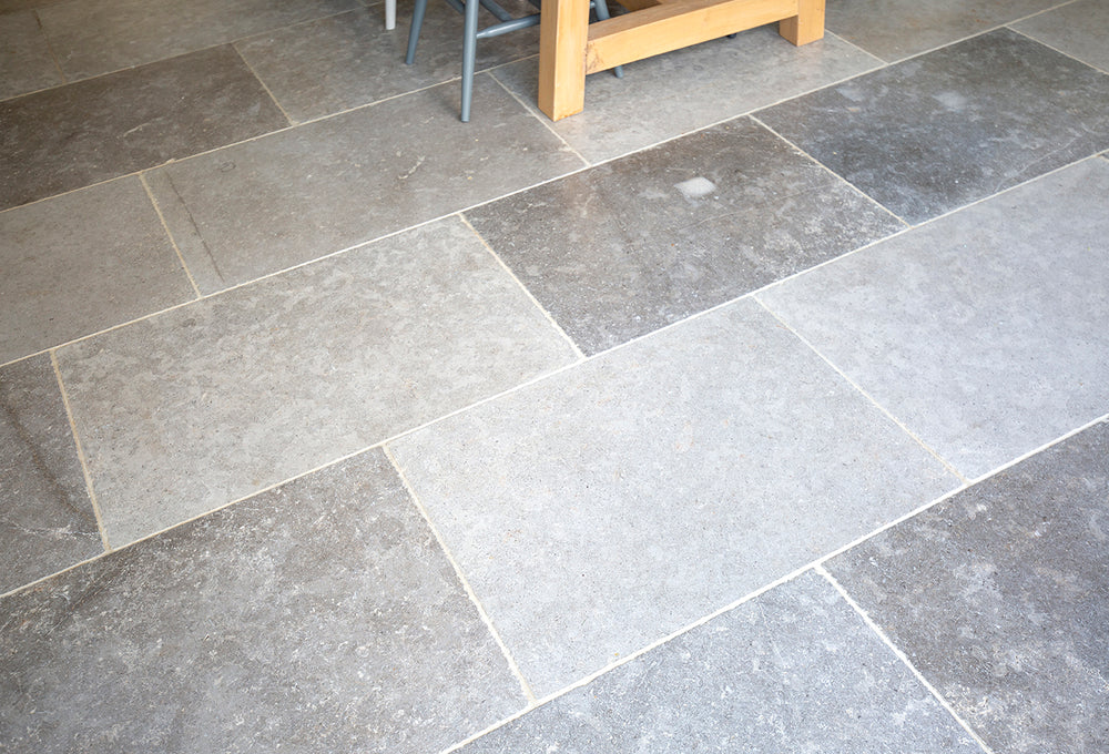 Farrow Grey Tumbled Limestone Tiles