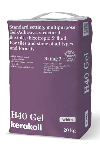 Kerakoll H40 Gel Adhesive White 20KG