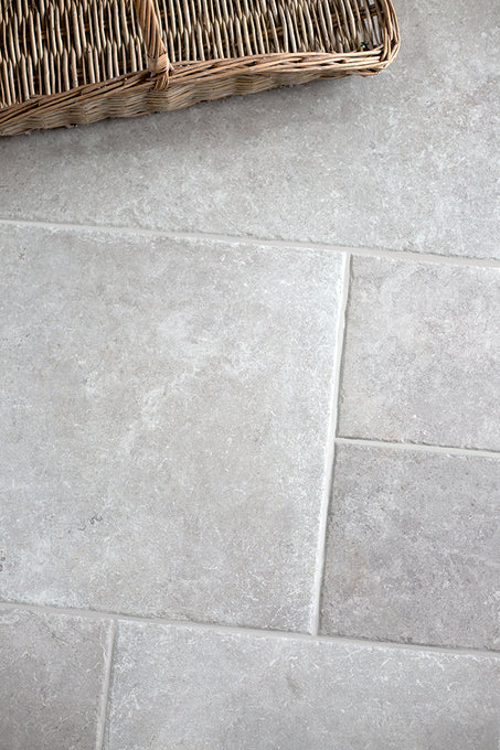 Hambleton Grey Stone Effect Porcelain Floor Tiles##Opus Pattern x 10mm
