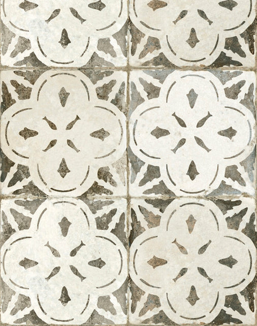 Job Lot 6m2 - Ophelia Ebony Patterned Ceramic Tiles