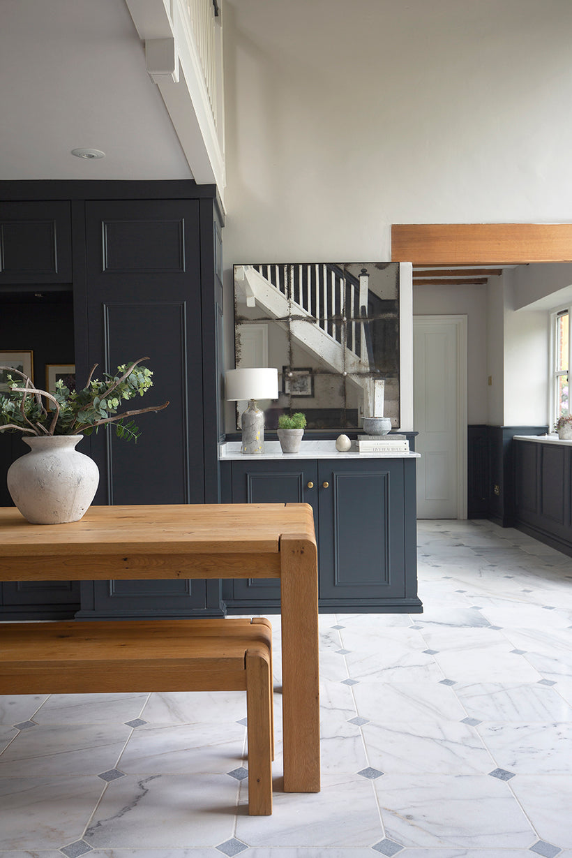 Parisian Manoir Cabochon Marble Tiles