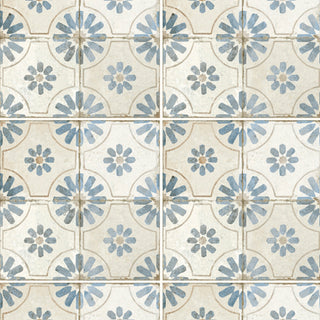 Penrose Blue Patterned Ceramic Tiles