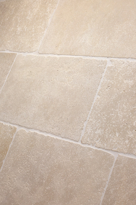Sorrento Aged Tumbled Limestone Floor Tiles