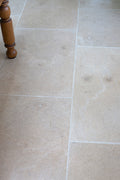 Tuscany Tumbled Limestone Tile Close Up